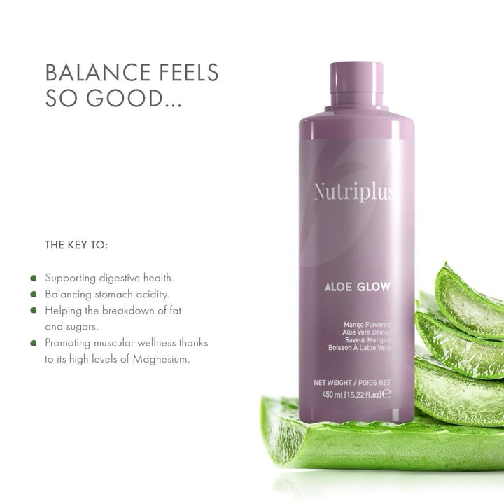 Nutriplus Aloe Glow - Aloe Vera Drink Weight Loss Gut Health FARMASI