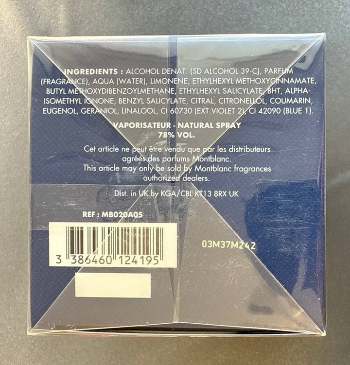 MONT BLANC EXPLORER ULTRA BLUE Eau de Parfum Spray 200ml *GENUINE* NEW