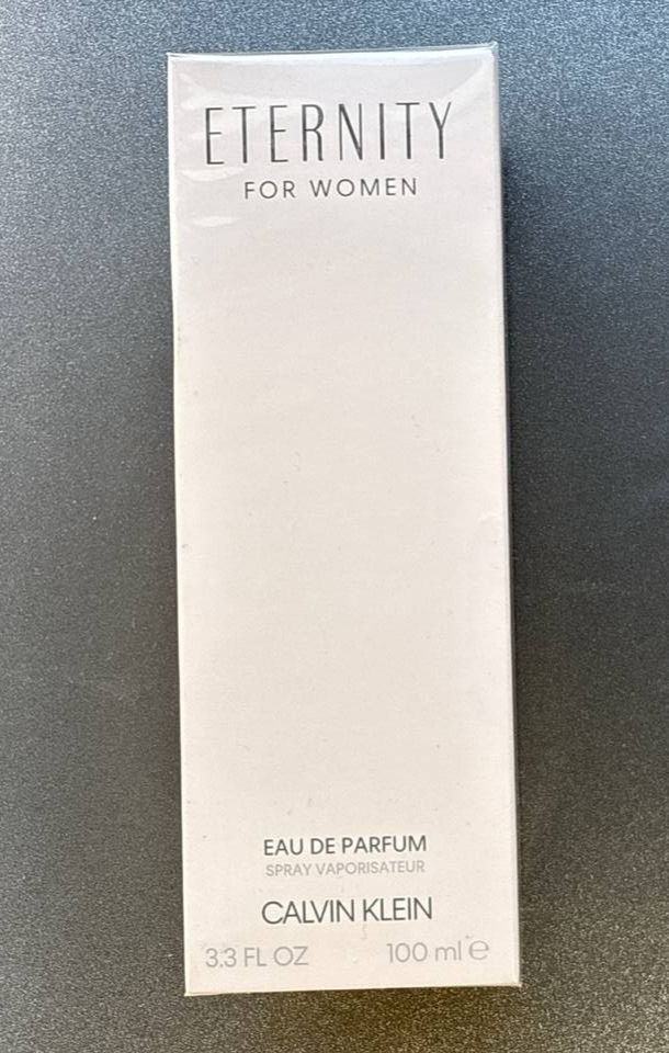 CALVIN KLEIN ETERNITY Eau de Parfum Spray 100ml For Women *GENUINE* NEW