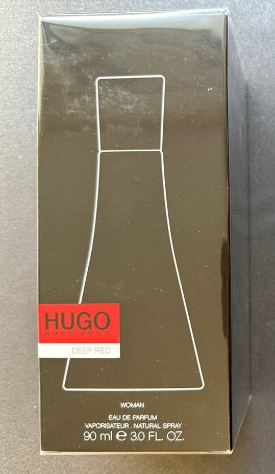 HUGO BOSS DEEP RED Eau de Parfum Spray 90ml For Women *GENUINE* New