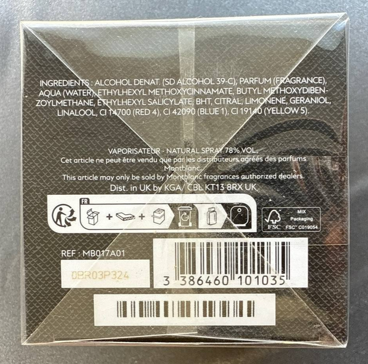 MONT BLANC EXPLORER Eau de Parfum Spray 100ml For Men *GENUINE* NEW