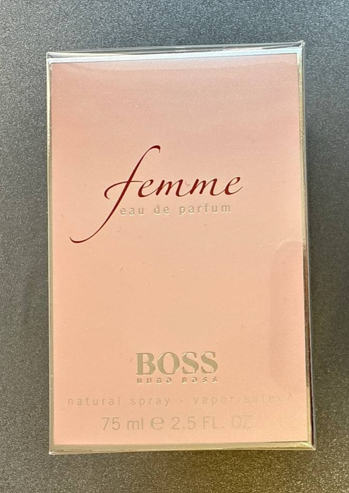 HUGO BOSS FEMME Eau de Parfum Spray 75ml For Women *GENUINE* NEW