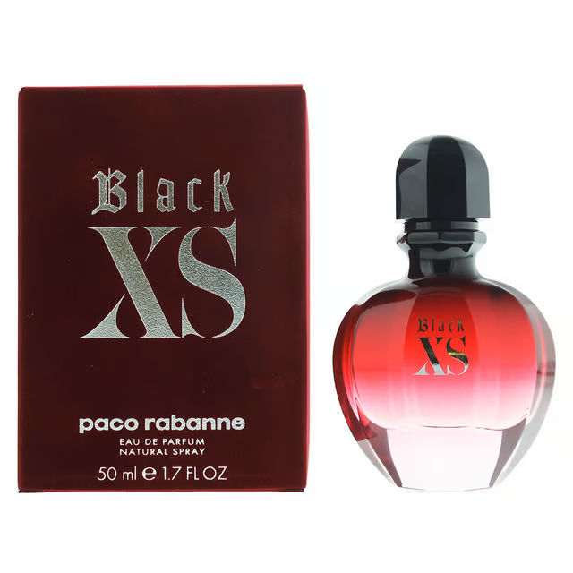 PACO RABANNE BLACK XS Eau de Parfum Spray 50ml For Women *GENUINE* NEW