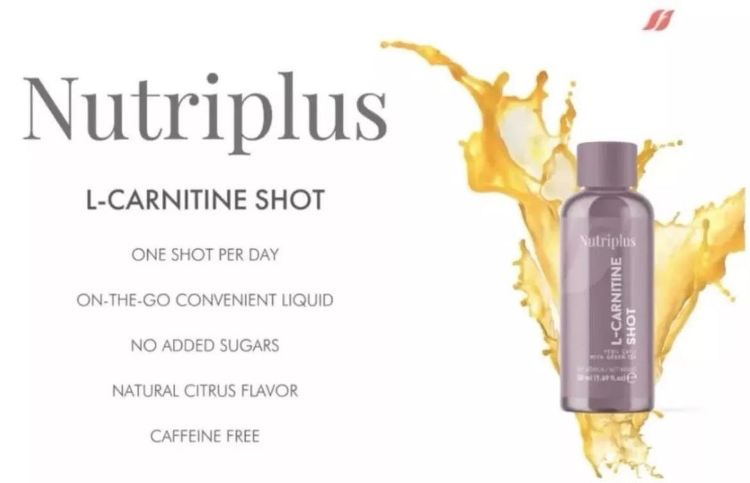 Nutriplus L-Carnitine Shot with Green Tea Weight Loss Antioxidant Farmasi 15pcs