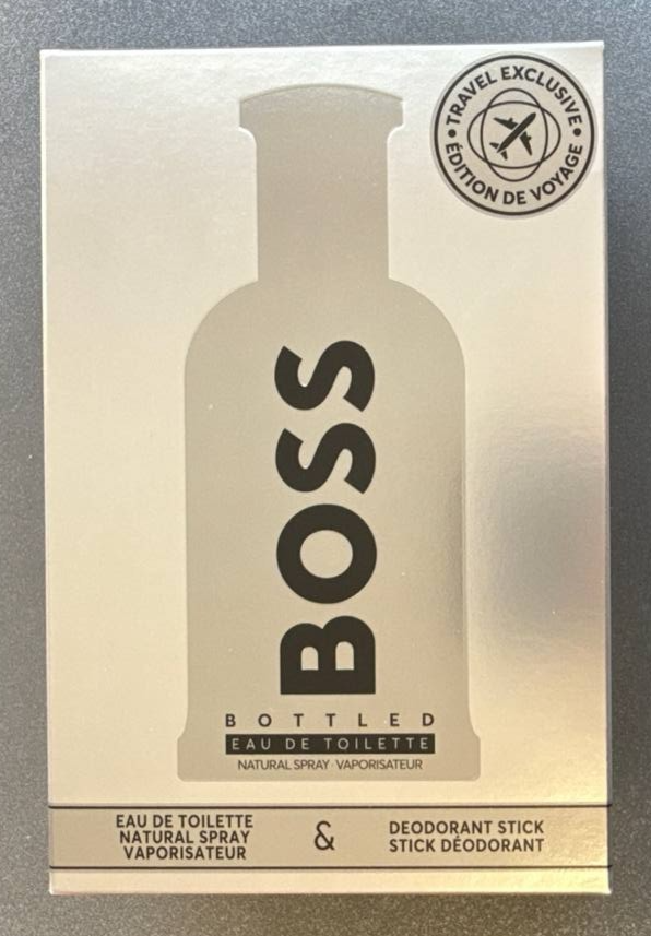 HUGO BOSS BOSS BOTTLED EDT 100ml + Deodorant Stick 75ml GIFT SET *GENUINE* NEW