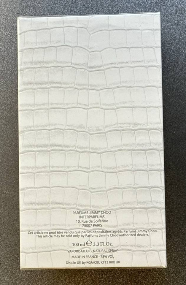 JIMMY CHOO MAN ICE Eau de Toilette Spray 100ml *GENUINE* NEW