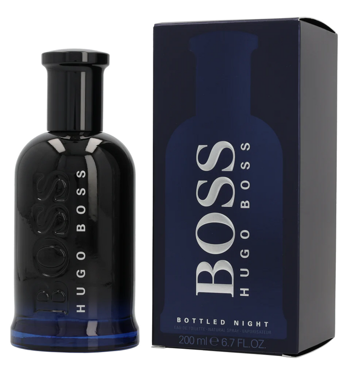 HUGO BOSS BOSS BOTTLED NIGHT Eau de Toilette Spray 200ml *GENUINE* NEW