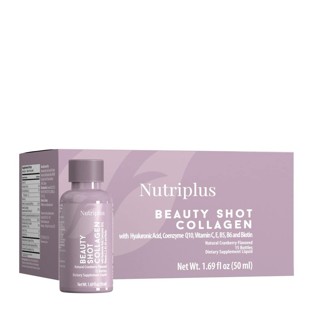 Nutriplus L-Carnitine Shot with Green Tea Weight Loss Antioxidant Farmasi 15pcs
