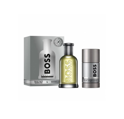 HUGO BOSS BOSS BOTTLED EDT 100ml + Deodorant Stick 75ml GIFT SET *GENUINE* NEW