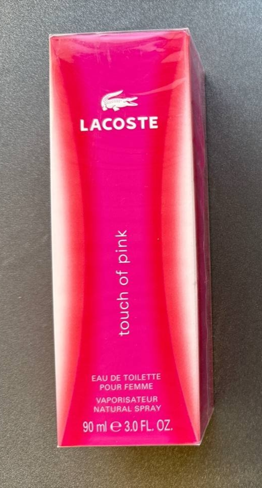 LACOSTE TOUCH OF PINK Eau de Toilette Spray 90ml For Women *GENUINE* NEW