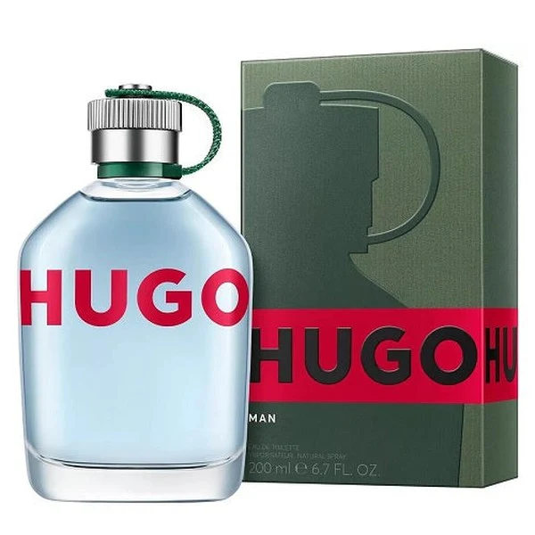 HUGO BOSS MAN Eau de Toilette Spray 200ml *GENUINE* NEW IN BOX