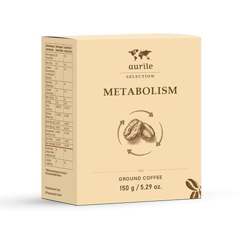 Metabolism Ground Coffee 150 g AURILE