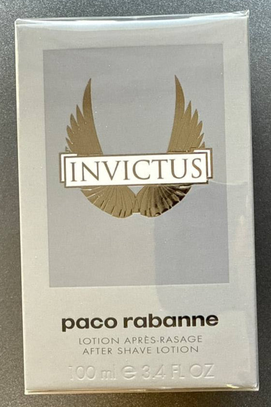 PACO RABANNE INVICTUS After Shave 100ml For Men *GENUINE* NEW